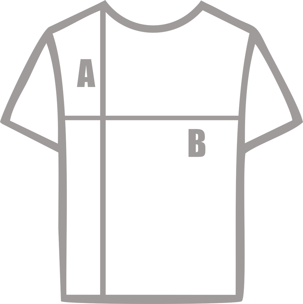 Vyriškų marškinėlių dydžiai